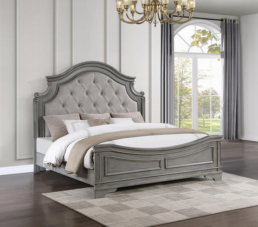 B112 Gray Rustic Bed - Furniture Bros & Mattress (Bolingbrook, IL)
