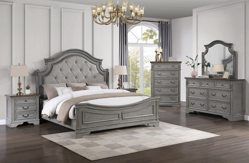 B112 Bed-Dresser-Mirror - Furniture Bros & Mattress (Bolingbrook, IL)
