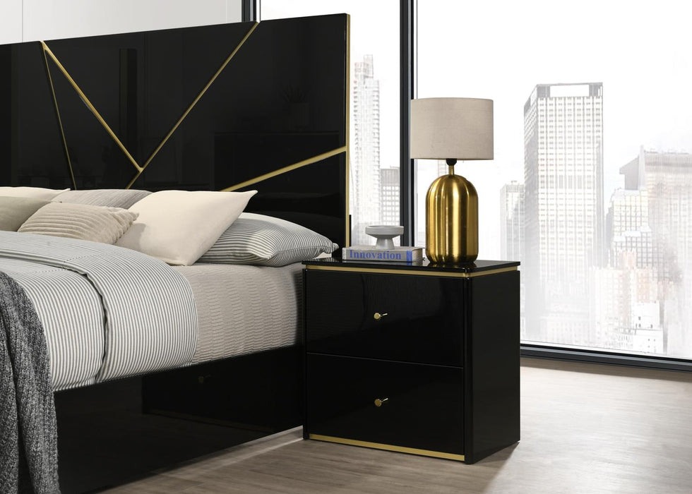 King Bed - Dresser - Mirror