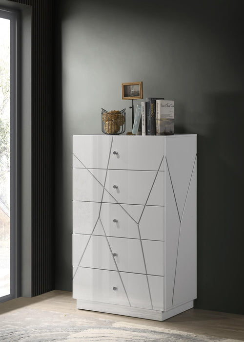 King Bed - Dresser - Mirror