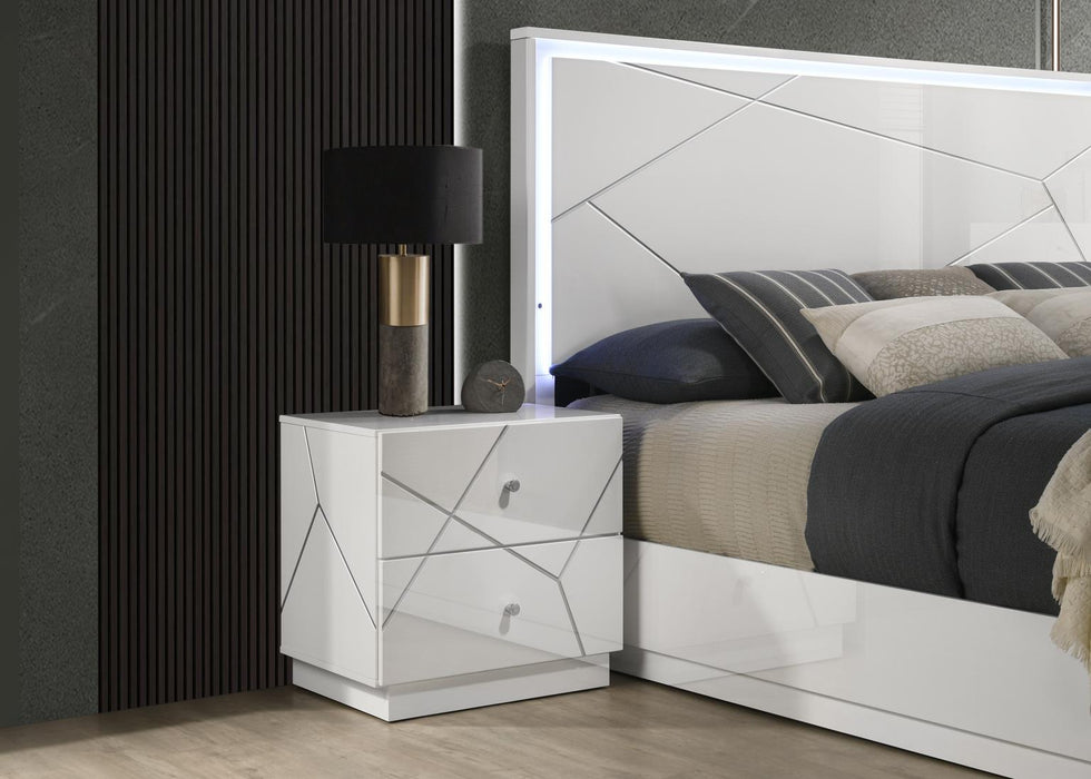 Queen Bed Frame - Dresser - Mirror - Chest - Nightstand