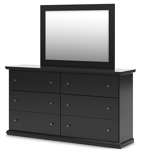 Maribel Dresser and Mirror - Furniture Bros & Mattress (Bolingbrook, IL)