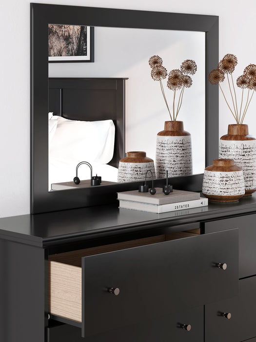 Maribel Dresser and Mirror - Furniture Bros & Mattress (Bolingbrook, IL)