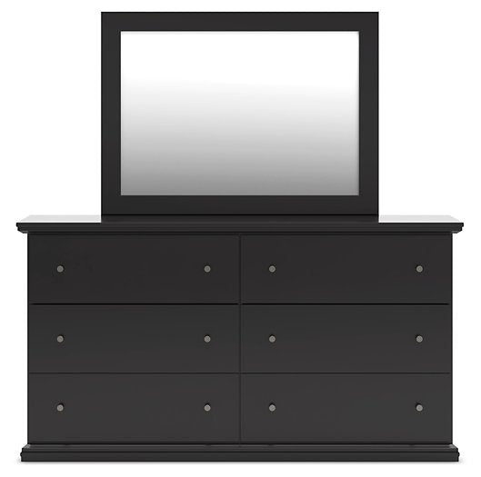 Maribel Dresser and Mirror - Furniture Bros & Mattress (Bolingbrook, IL)
