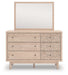 Arloster Dresser and Mirror - Furniture Bros & Mattress (Bolingbrook, IL)