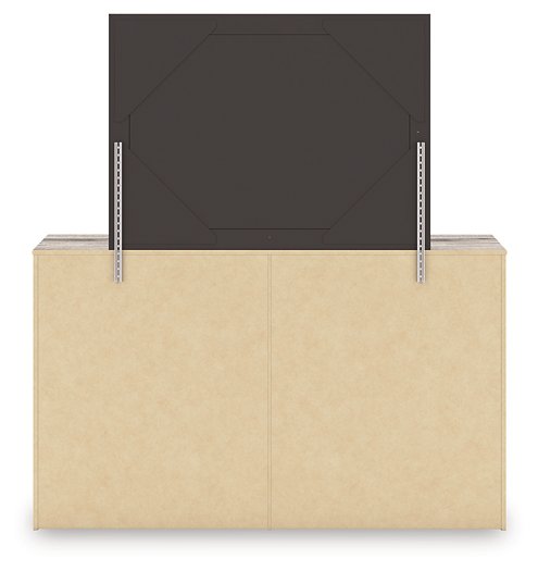 Elbrim Dresser and Mirror - Furniture Bros & Mattress (Bolingbrook, IL)