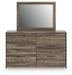 Elbrim Dresser and Mirror - Furniture Bros & Mattress (Bolingbrook, IL)