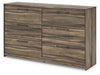 Elbrim Dresser and Mirror - Furniture Bros & Mattress (Bolingbrook, IL)