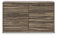 Elbrim Dresser and Mirror - Furniture Bros & Mattress (Bolingbrook, IL)