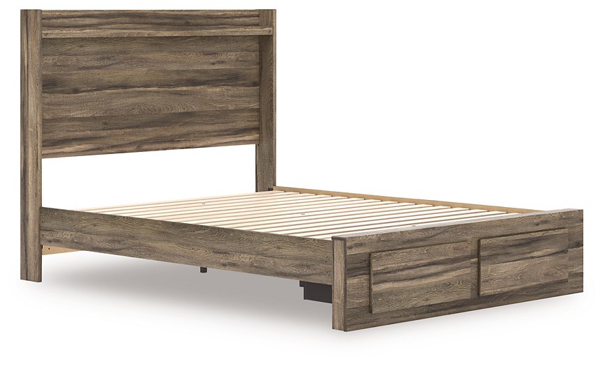Elbrim Panel Storage Bed - Furniture Bros & Mattress (Bolingbrook, IL)