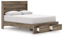 Elbrim Panel Storage Bed - Furniture Bros & Mattress (Bolingbrook, IL)