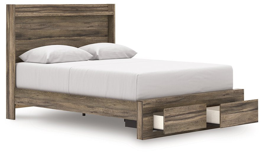 Elbrim Panel Storage Bed - Furniture Bros & Mattress (Bolingbrook, IL)