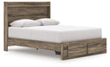 Elbrim Panel Storage Bed - Furniture Bros & Mattress (Bolingbrook, IL)