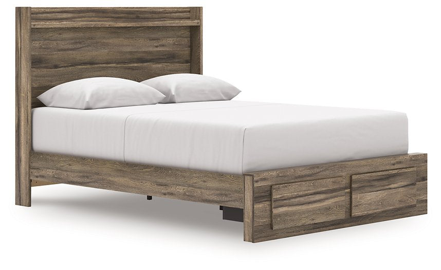 Elbrim Panel Storage Bed - Furniture Bros & Mattress (Bolingbrook, IL)