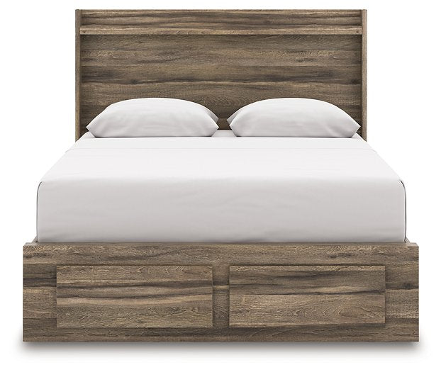 Elbrim Panel Storage Bed - Furniture Bros & Mattress (Bolingbrook, IL)