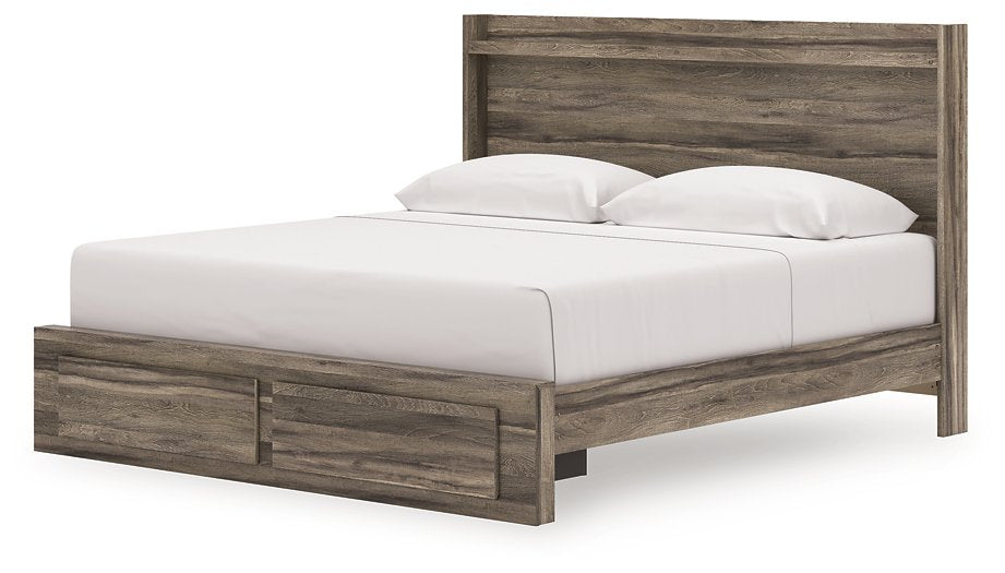 Elbrim Panel Storage Bed - Furniture Bros & Mattress (Bolingbrook, IL)
