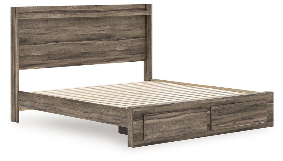 Elbrim Panel Storage Bed - Furniture Bros & Mattress (Bolingbrook, IL)