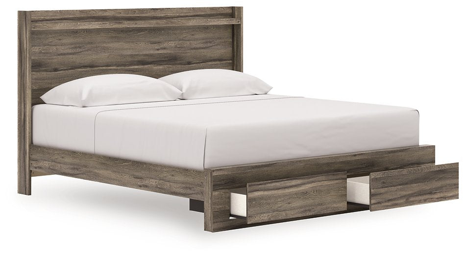 Elbrim Panel Storage Bed - Furniture Bros & Mattress (Bolingbrook, IL)