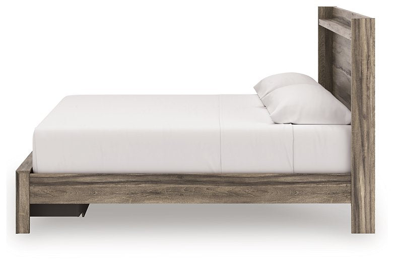 Elbrim Panel Storage Bed - Furniture Bros & Mattress (Bolingbrook, IL)