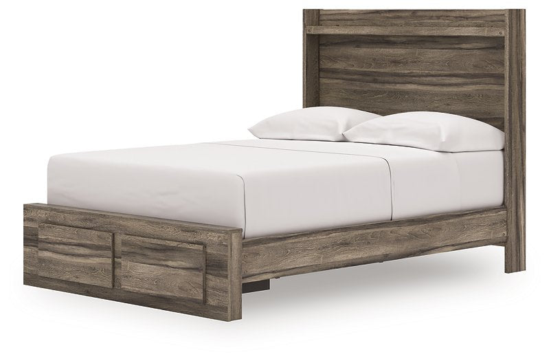 Elbrim Panel Storage Bed - Furniture Bros & Mattress (Bolingbrook, IL)