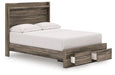 Elbrim Panel Storage Bed - Furniture Bros & Mattress (Bolingbrook, IL)