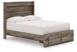 Elbrim Panel Storage Bed - Furniture Bros & Mattress (Bolingbrook, IL)