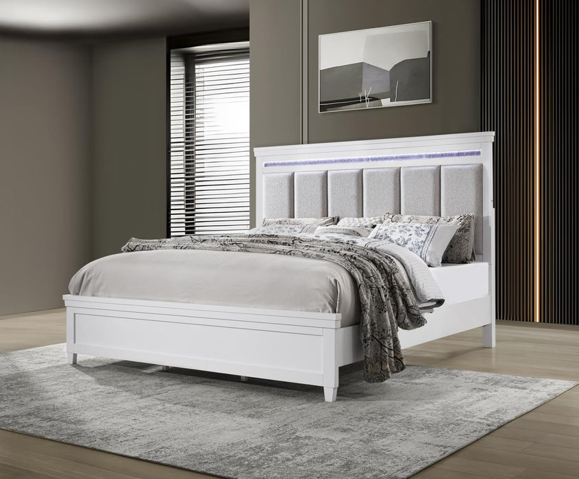 King Bed Frame - Dresser - Mirror - Chest - Nightstand