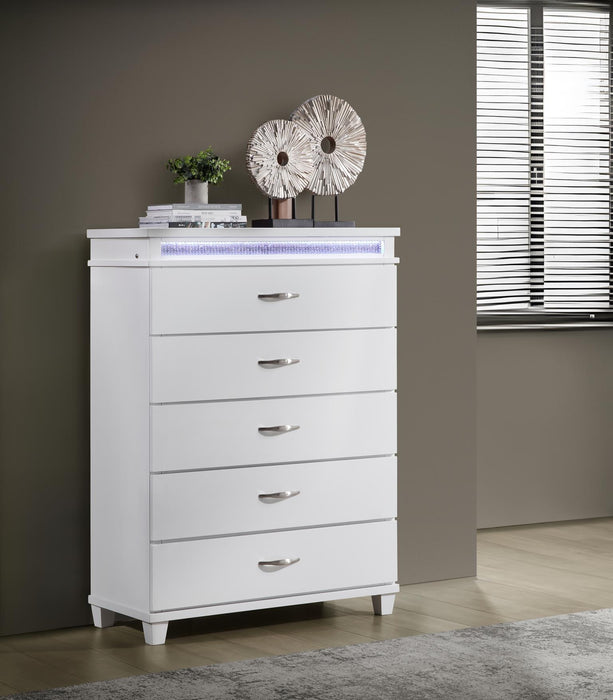 Queen Bed-Dresser-Mirror