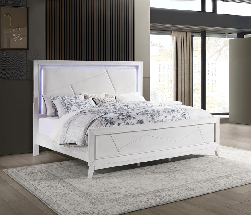 Queen Bed Frame - Dresser - Mirror - Chest - Nightstand