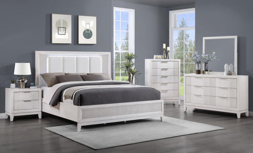B252 Bed Frame-Dresser-Mirror-Chest-Nightstand - Furniture Bros & Mattress (Bolingbrook, IL)