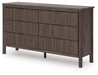Pamytta Dresser and Mirror - Furniture Bros & Mattress (Bolingbrook, IL)