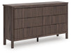 Pamytta Dresser and Mirror - Furniture Bros & Mattress (Bolingbrook, IL)