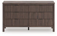 Pamytta Dresser and Mirror - Furniture Bros & Mattress (Bolingbrook, IL)