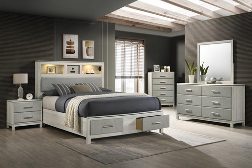 B261 Bed-Dresser-Mirror - Furniture Bros & Mattress (Bolingbrook, IL)