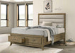 B269 Antique Gray Bed - Furniture Bros & Mattress (Bolingbrook, IL)