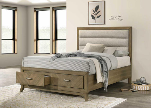B269 Antique Gray Bed - Furniture Bros & Mattress (Bolingbrook, IL)