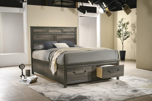 B271 Ash Gray Bed - Furniture Bros & Mattress (Bolingbrook, IL)