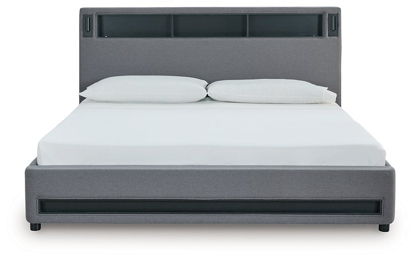Verishaw Upholstered Bed - Furniture Bros & Mattress (Bolingbrook, IL)