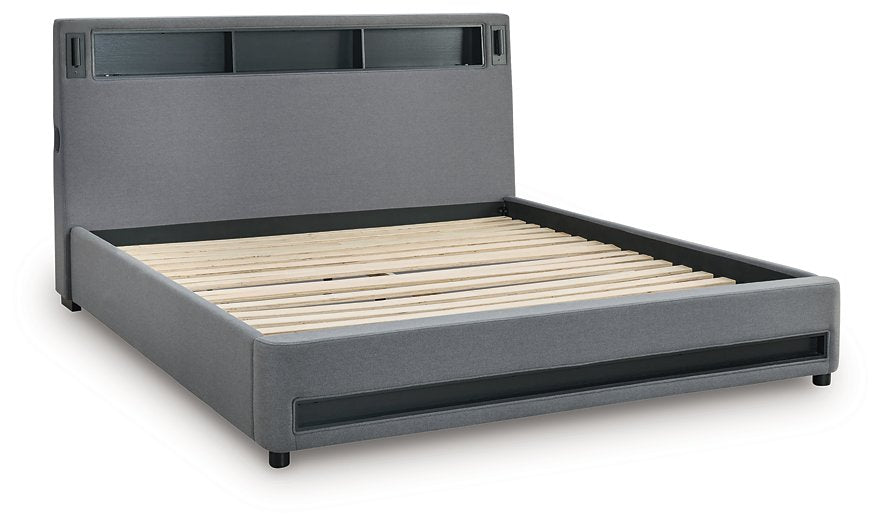 Verishaw Upholstered Bed - Furniture Bros & Mattress (Bolingbrook, IL)