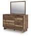 Chirason Dresser and Mirror - Furniture Bros & Mattress (Bolingbrook, IL)