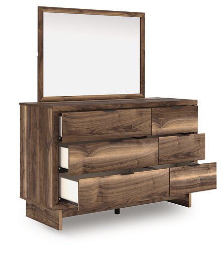 Chirason Dresser and Mirror - Furniture Bros & Mattress (Bolingbrook, IL)