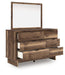 Chirason Dresser and Mirror - Furniture Bros & Mattress (Bolingbrook, IL)