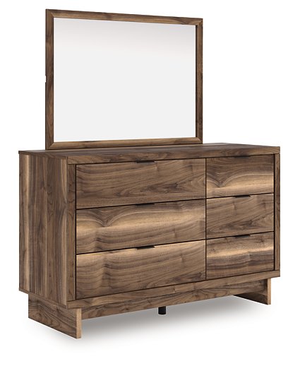 Chirason Dresser and Mirror - Furniture Bros & Mattress (Bolingbrook, IL)