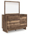 Chirason Dresser and Mirror - Furniture Bros & Mattress (Bolingbrook, IL)