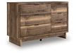 Chirason Dresser and Mirror - Furniture Bros & Mattress (Bolingbrook, IL)