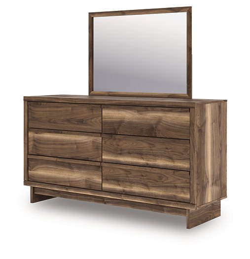 Chirason Dresser and Mirror - Furniture Bros & Mattress (Bolingbrook, IL)