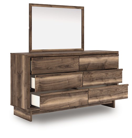 Chirason Dresser and Mirror - Furniture Bros & Mattress (Bolingbrook, IL)