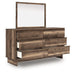 Chirason Dresser and Mirror - Furniture Bros & Mattress (Bolingbrook, IL)