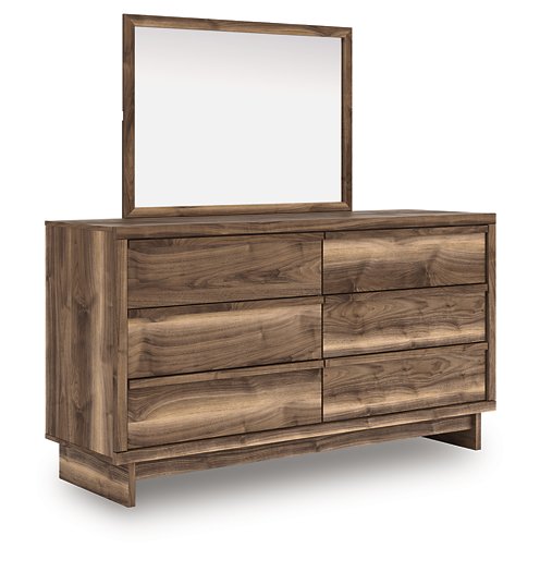 Chirason Dresser and Mirror - Furniture Bros & Mattress (Bolingbrook, IL)