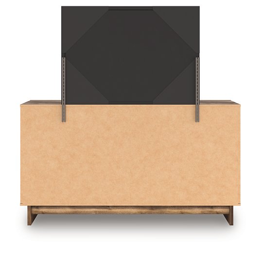 Chirason Dresser and Mirror - Furniture Bros & Mattress (Bolingbrook, IL)
